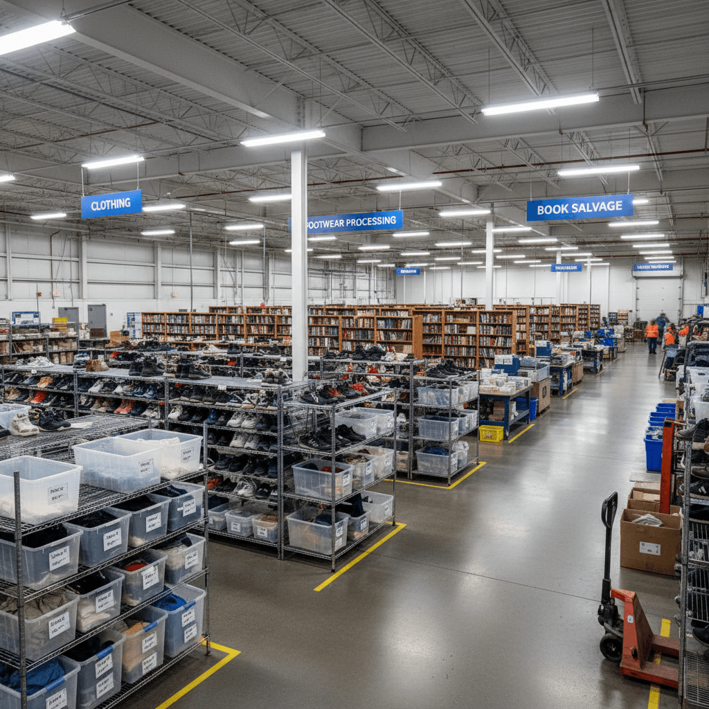 Eco Recycling Inc. main facility in San Leandro