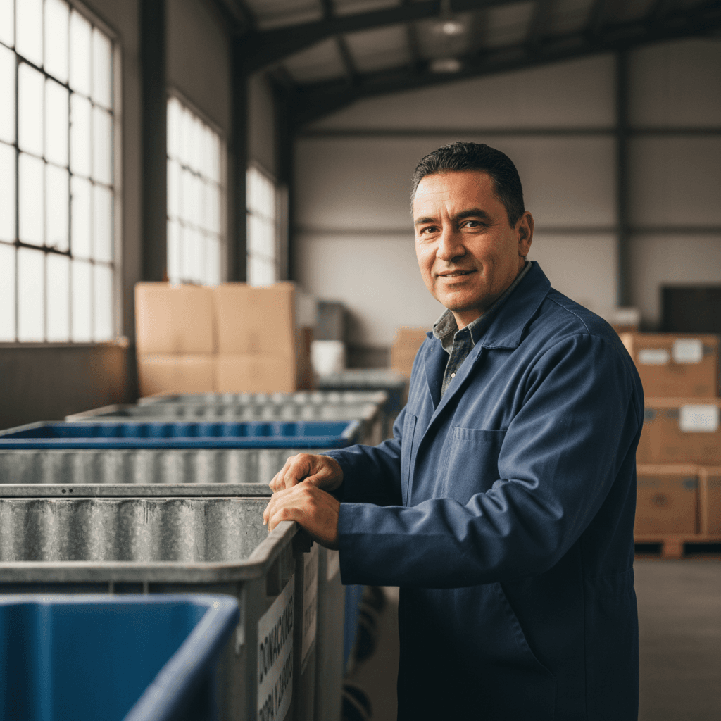 Martin Jr Carmody, founder of Eco Recycling Inc.